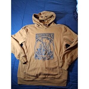 Airwalk Hoodie Mens Medium Graphic Pullover Skeleton Skull Sweatshirt Skater Y2K